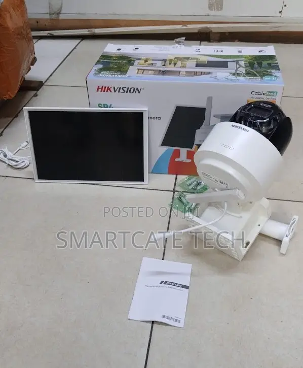 Hikvision 4MP Solar CCTV Camera With High-Definition Imaging