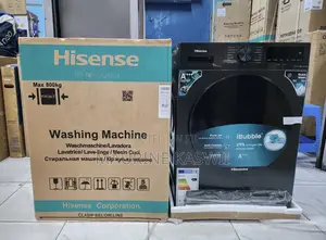 Hisense 8kg Front Load New Model-Black