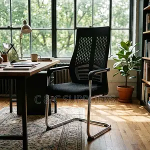 Ergonomic Cantilever Visitor's Chair