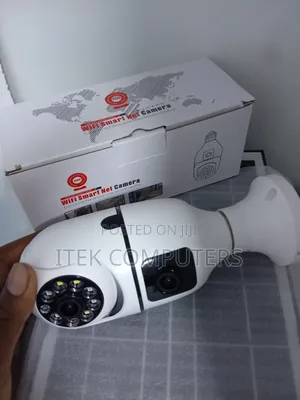 V380 Dual Lens CCTV Camera With Motion Detection Security Alerts