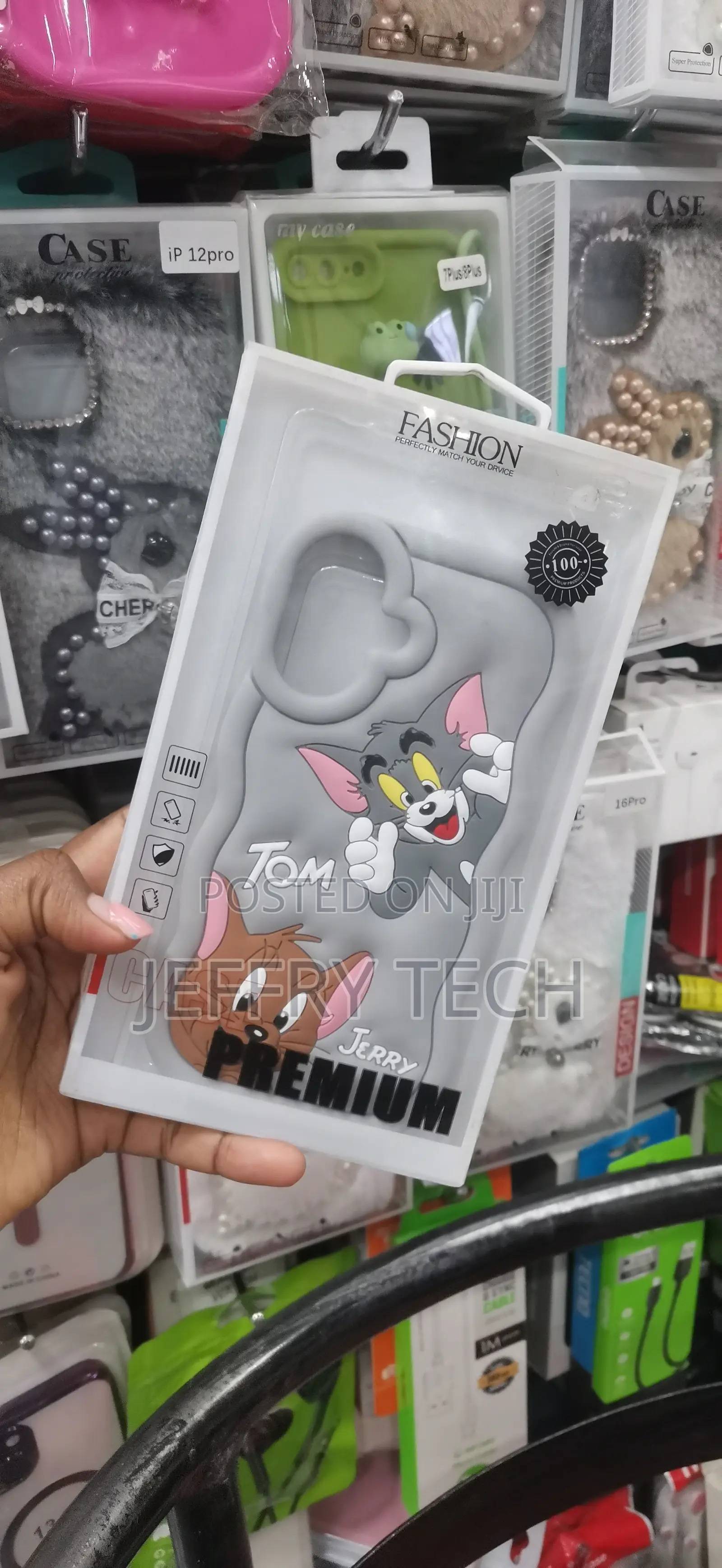 Tom and Jerry Premium 3D Wave Phone Case iPhone 16