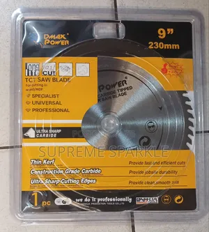 9" DMAX POWER TCT Wood Cutting Saw Blade