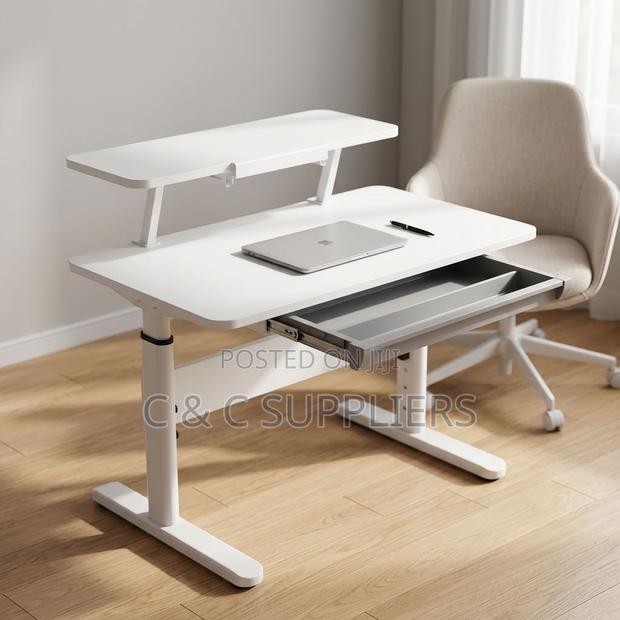 Modern Manual Adjustable Writing Desk-120cm - thumbnail 5