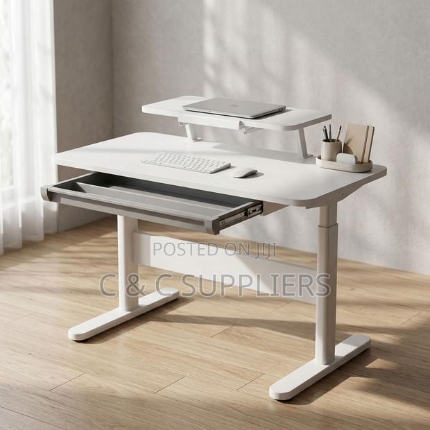 Modern Manual Adjustable Writing Desk-120cm - thumbnail 8