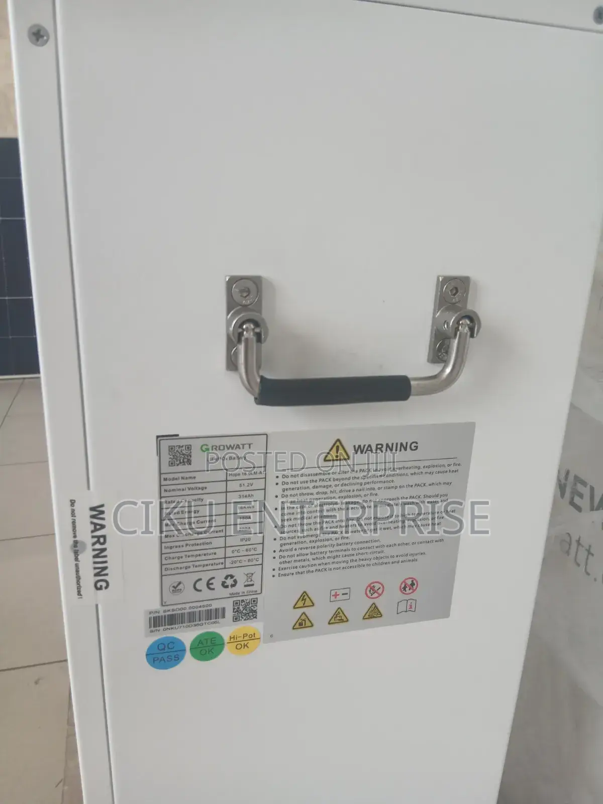 GROWATT Hope 16.0lm-A1 16kwh Battery