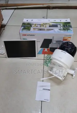 Hikvision 4MP Single Lens Security Camera – Solar Powered