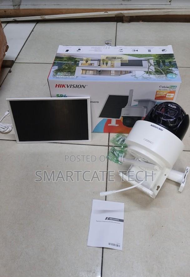 Hikvision 4MP Single Lens Security Camera – Solar Powered - main view