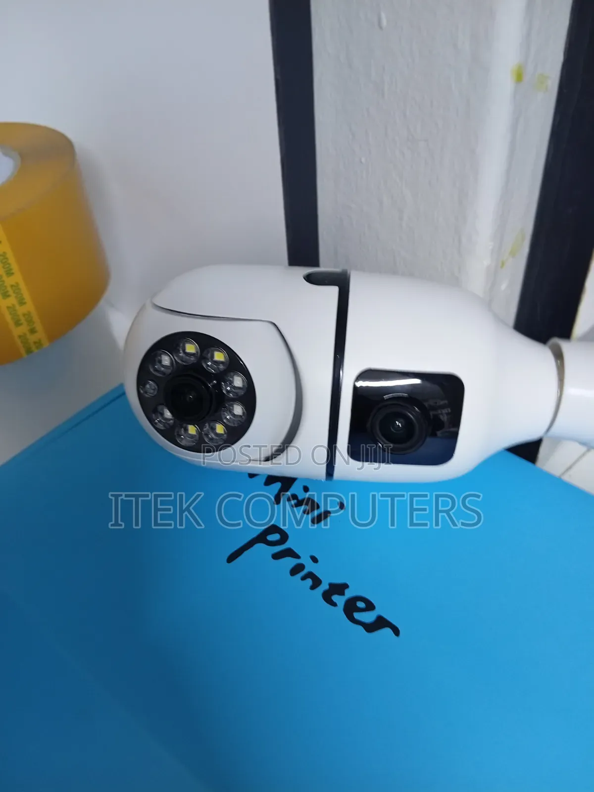 V380 Dual Lens WiFi Camera for Easy Smartphone Security Access