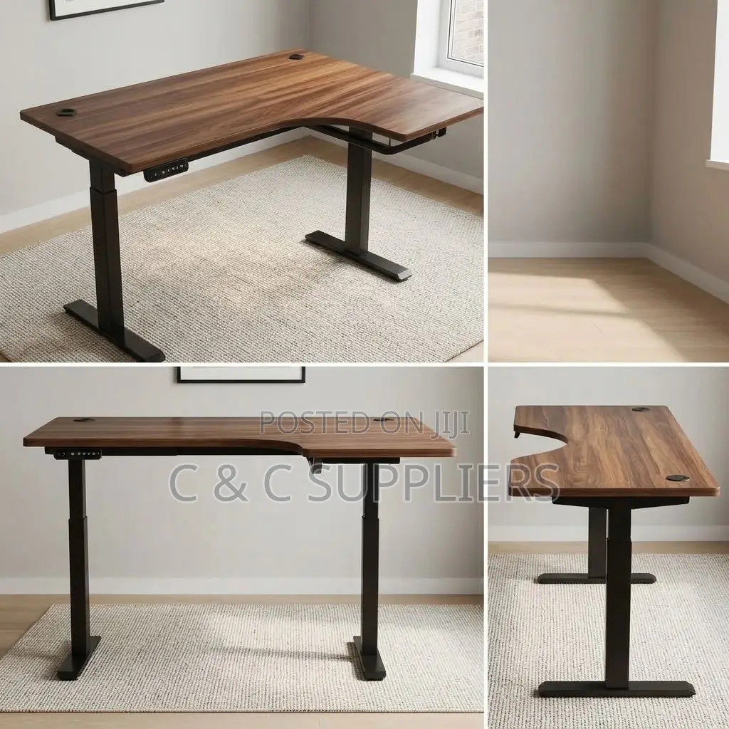 L-Shaped Advanced Electric Table-1.4m