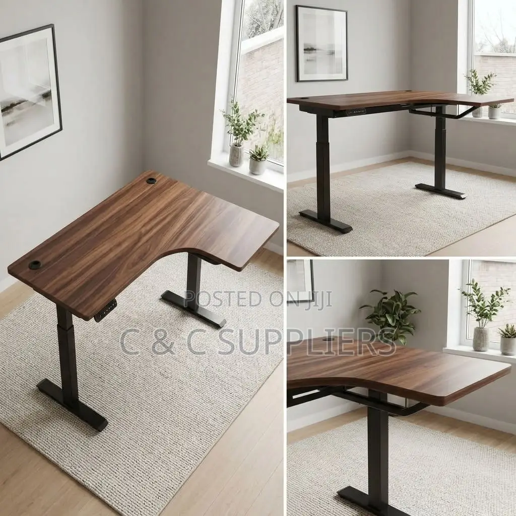 L-Shaped Advanced Electric Table-1.4m