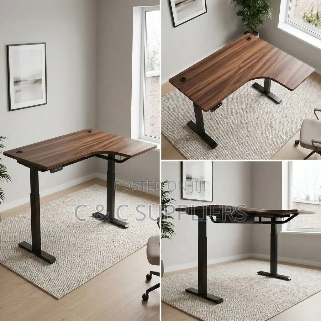 L-Shaped Advanced Electric Table-1.4m