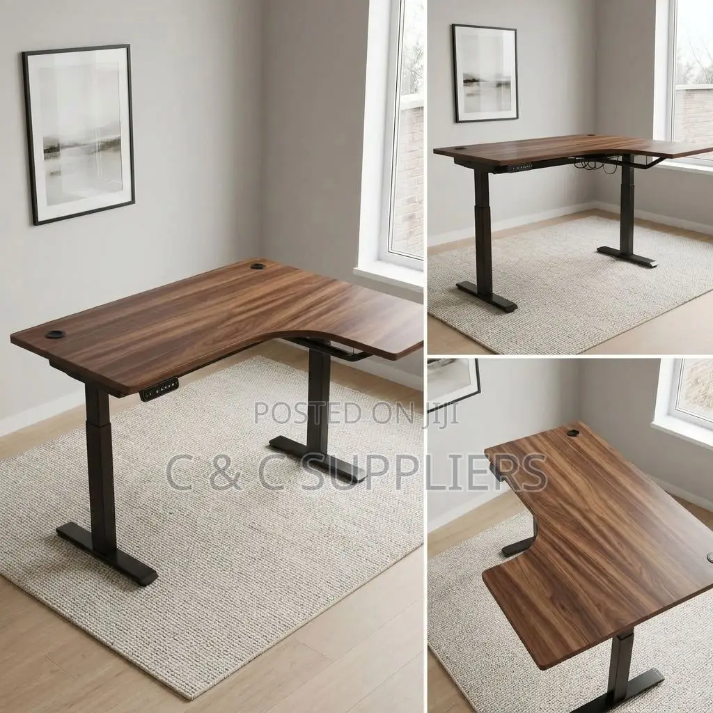 L-Shaped Advanced Electric Table-1.4m