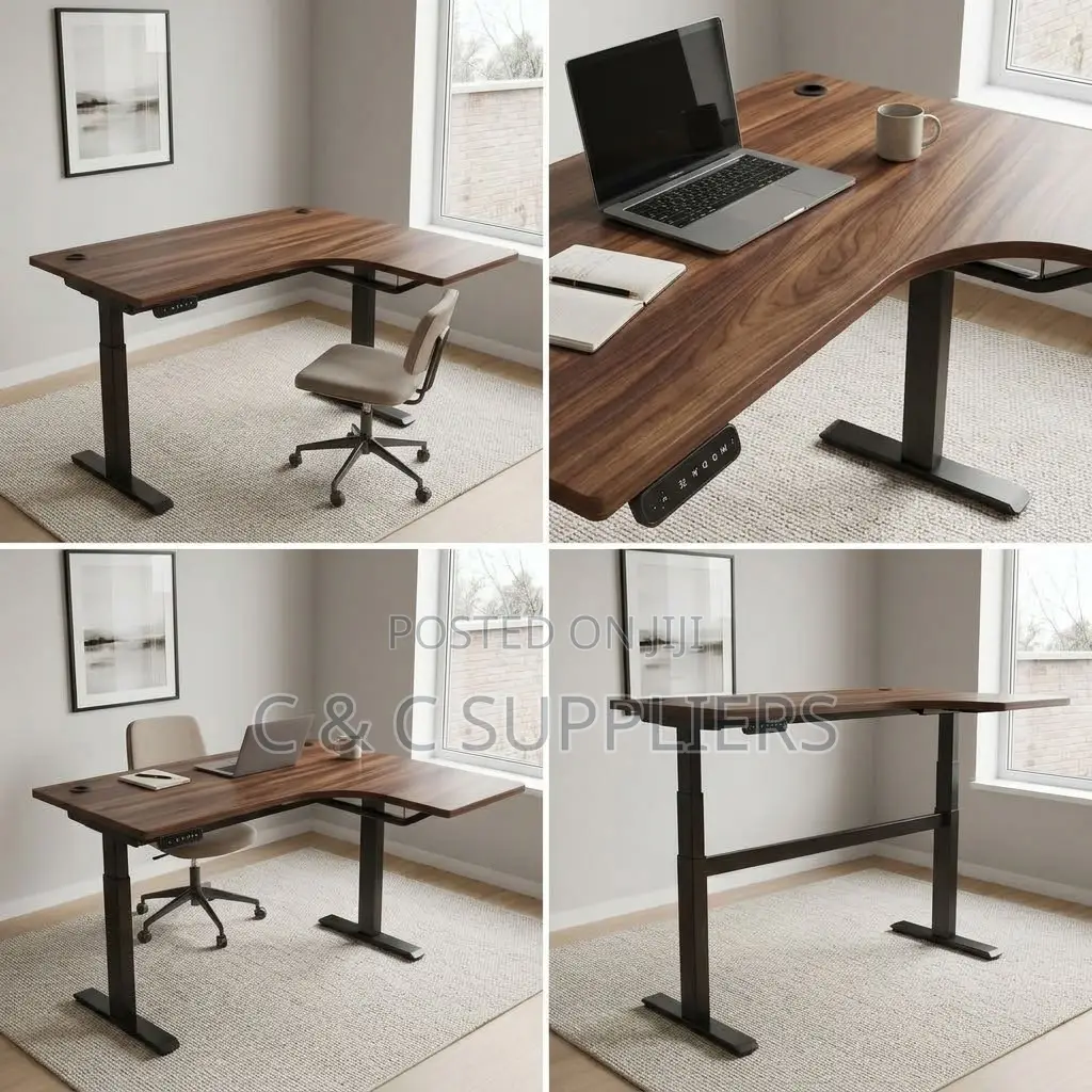 L-Shaped Advanced Electric Table-1.4m