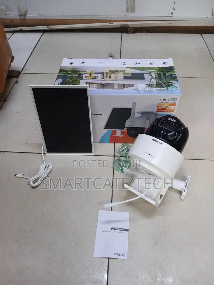 Hikvision Solar Security Camera With 4MP High-Quality Resolution