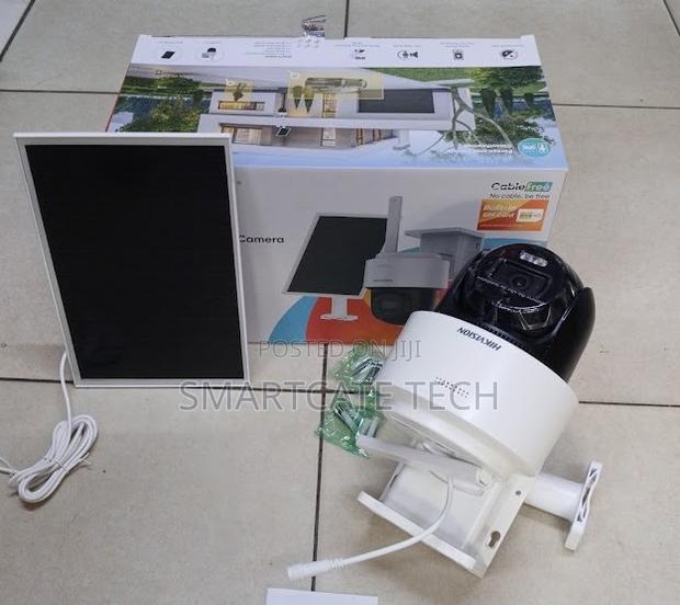Hikvision 4MP Outdoor CCTV Camera With Solar Panel