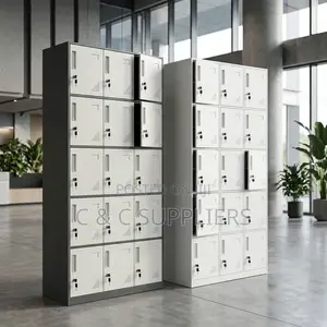 15 Locker Changing Room Cabinet