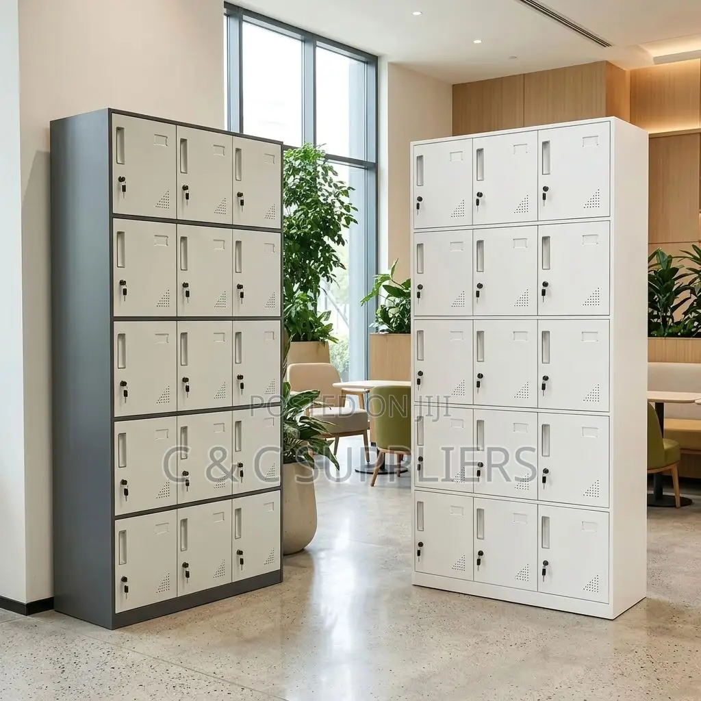 15 Locker Changing Room Cabinet