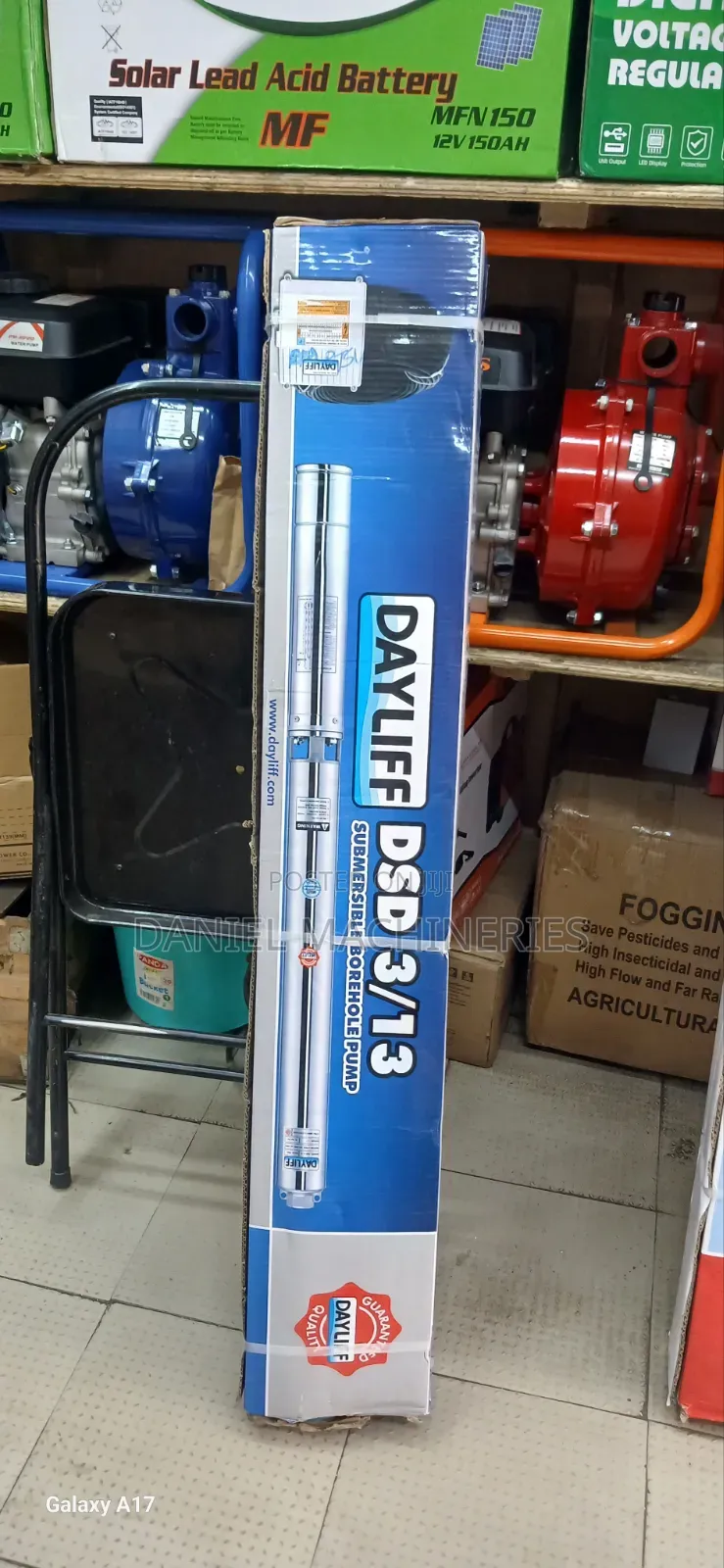 Dayliff DSD 3/7 0.5hp Submersible Borehole Pump With Controller