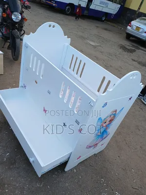 Decorated Baby Cot