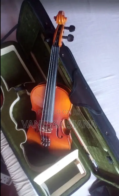 Violin With Bow and Case – Good Condition