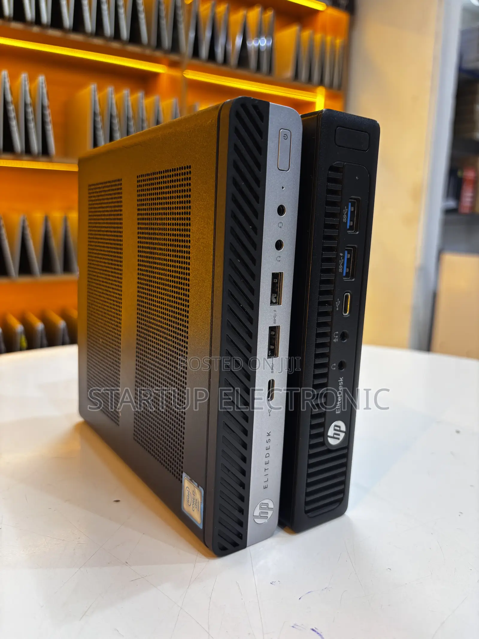 Desktop Computer HP EliteDesk 800 G3 8GB Intel Core i7 SSD 256GB
