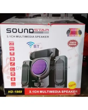 Sound Star 3.1ch Multimedia System Speaker 
Hd-1969