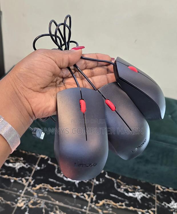 Lenovo USB Wired Mouse - thumbnail 2