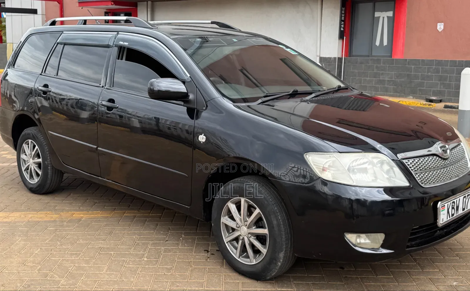 Toyota Corolla Fielder 2006 Black