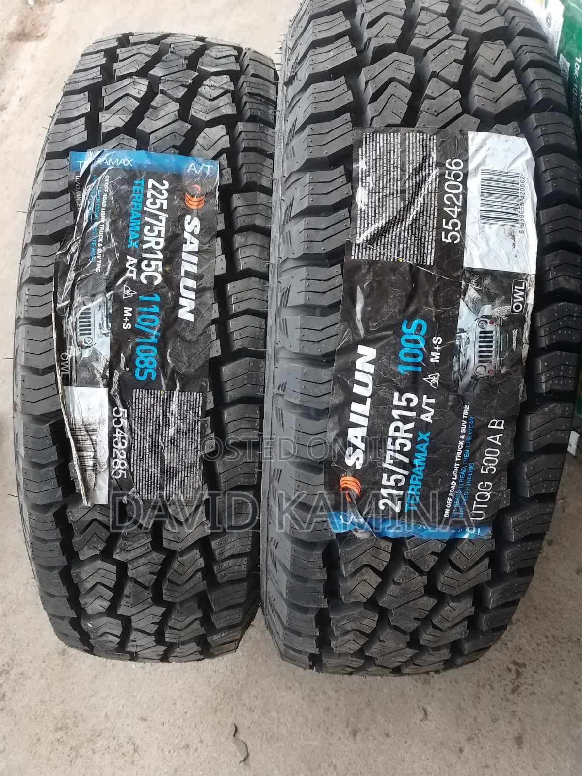215/75 R15 a/T Sailun