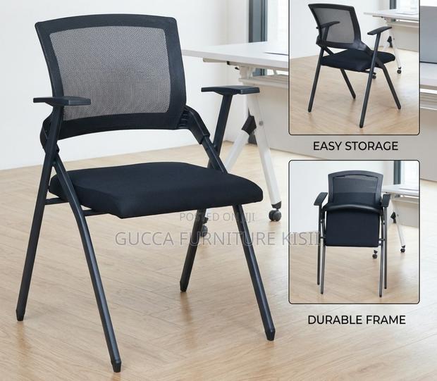 Multipurpose Low Back Mesh Folding Chair - thumbnail 4