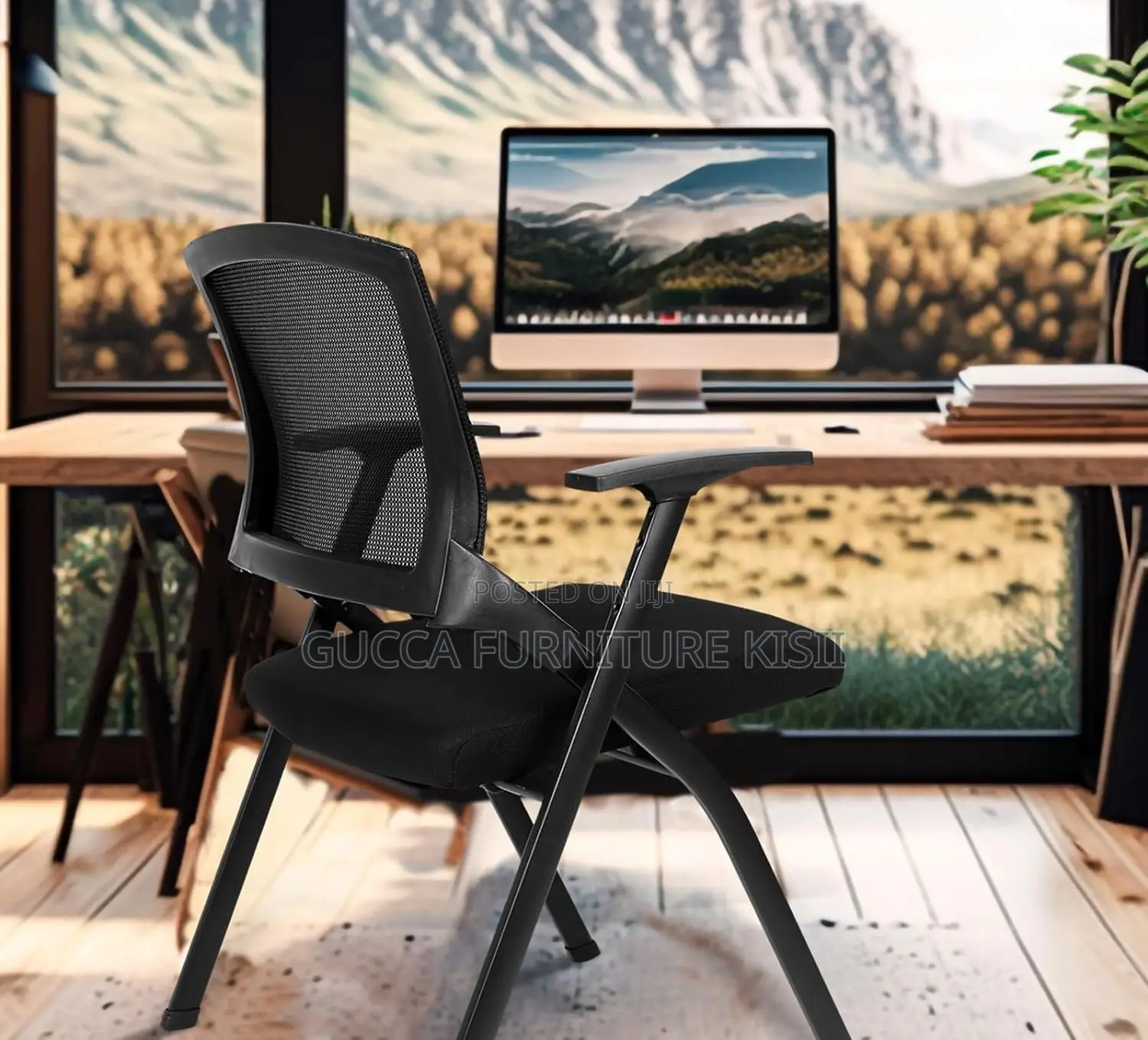 Multipurpose Low Back Mesh Folding Chair