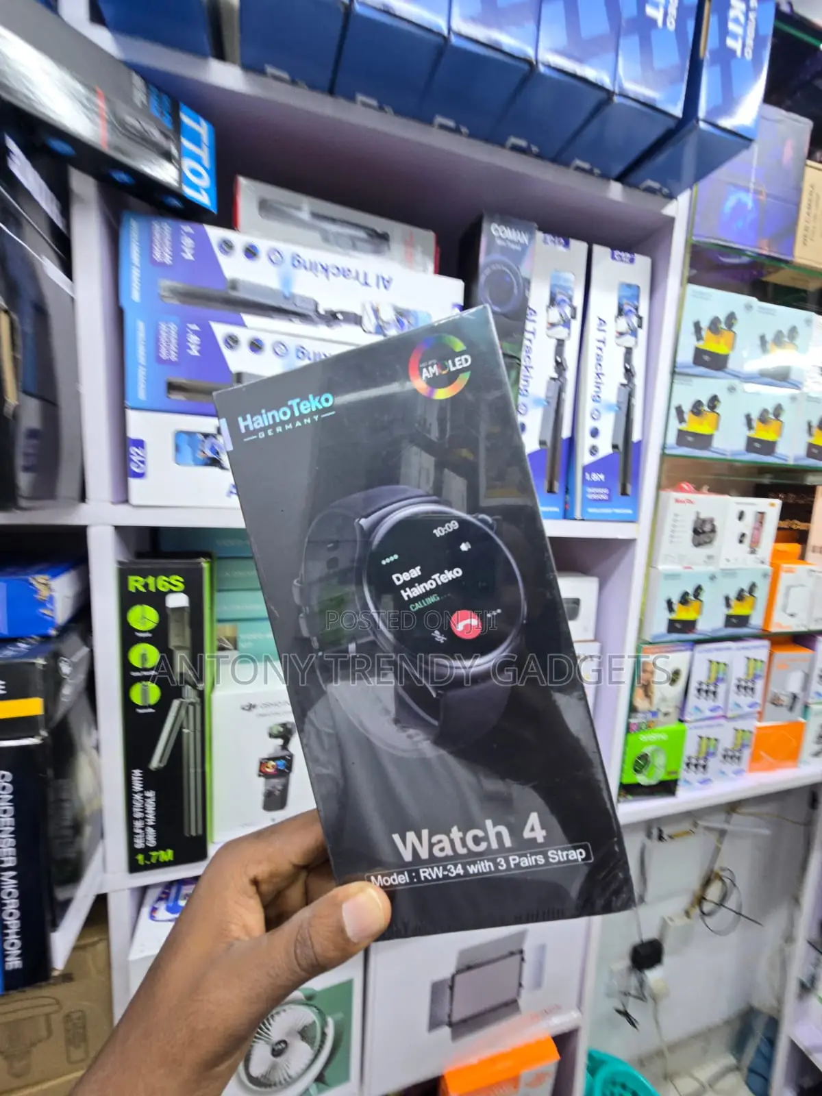 Haino Teko Watch 4 Smartwatch With 3 Interchangeable Straps