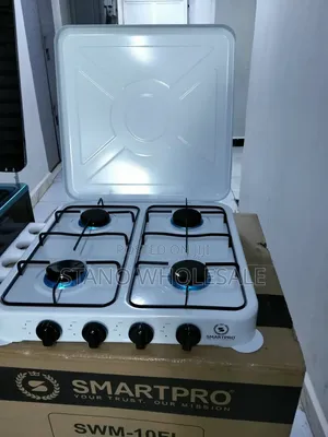 White 4 Burner Table Top Cooker