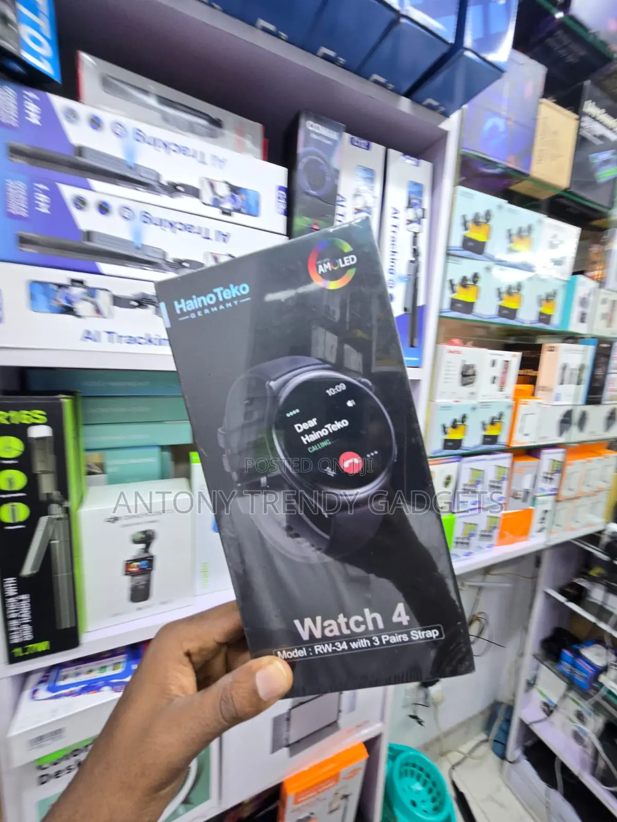 Haino Teko Watch 4 Smartwatch With 3 Interchangeable Straps