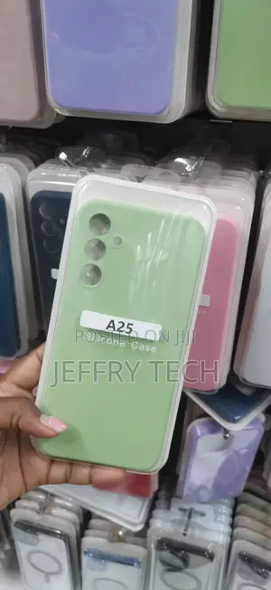 Lime Green Liquid Silicone Phone Case for the Samsung Galaxy A25 5G