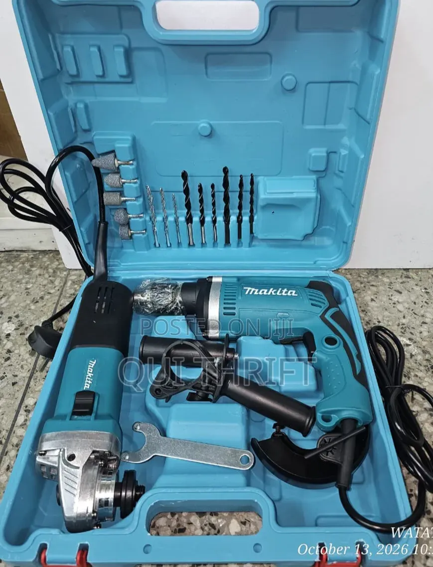 Makita Combo/Electric Makita Drill Plus Grinder