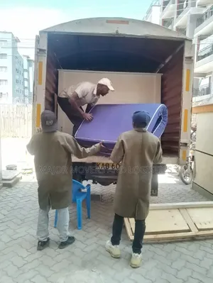 Movers With Lorry and Loaders