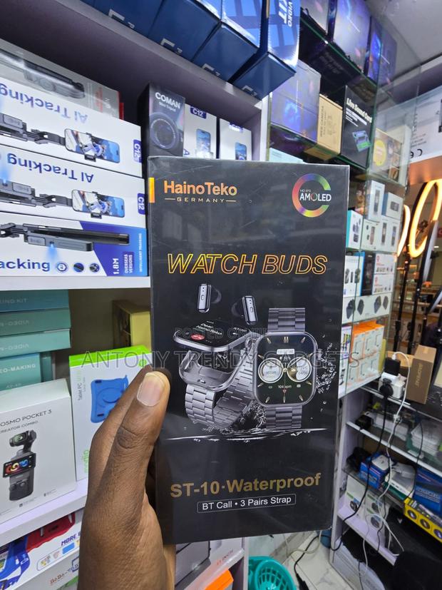 HainoTeko Watch Buds 2-in-1 Smartwatch With Bluetooth Calling - main view