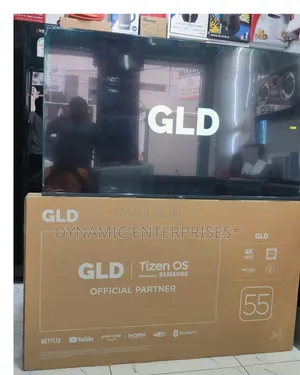 *GLD 55" Smart TV Powered by Samsung's Tizen Operating System