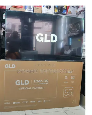 *GLD 55" Smart TV Powered by Samsung's Tizen Operating System