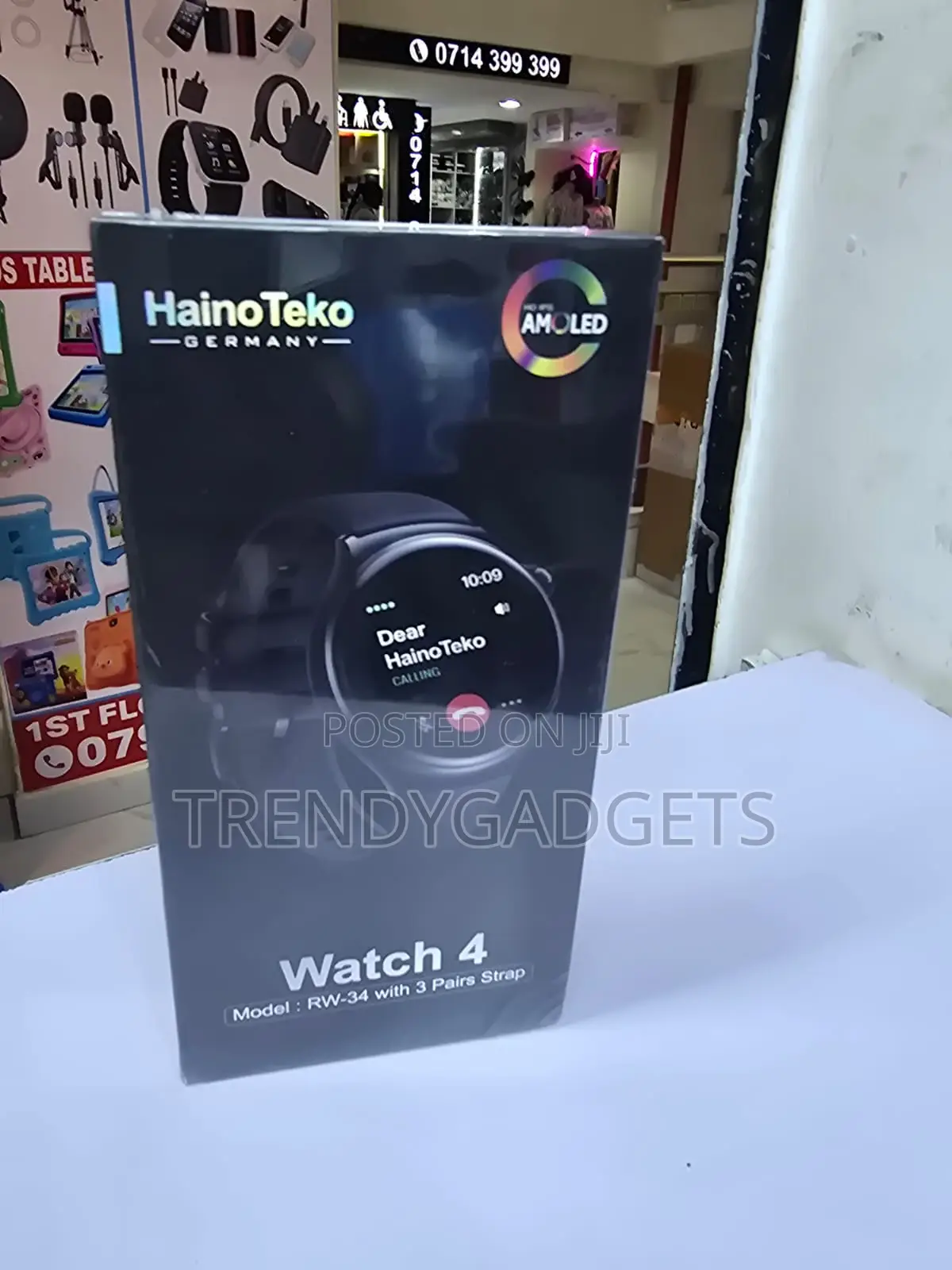 Haino Teko Watch 4 AMOLED Bluetooth Calling Watch for Android