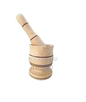 Wooden Mortar and Pestle, Kinu Na McHi