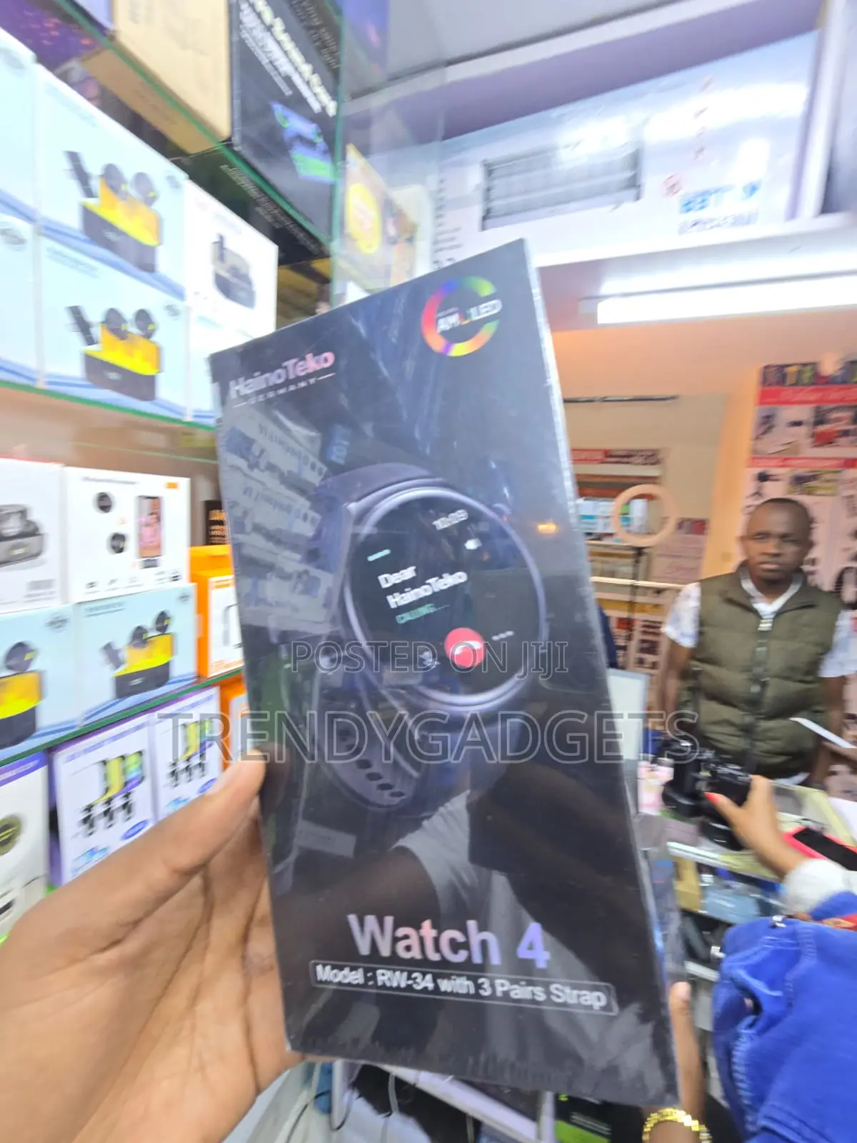 Haino Teko Watch 4 AMOLED Smartwatch With Bluetooth Calling