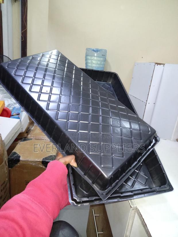 Hydroponic Trays for Recirculating Systems - No Holes - main view