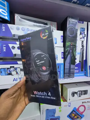 Haino Teko RW-34 Round AMOLED Smart Watch With Wireless Charging