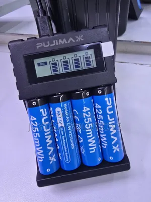 Special Price! AA 1.5V Batteries With Type-C LCD Charging Station