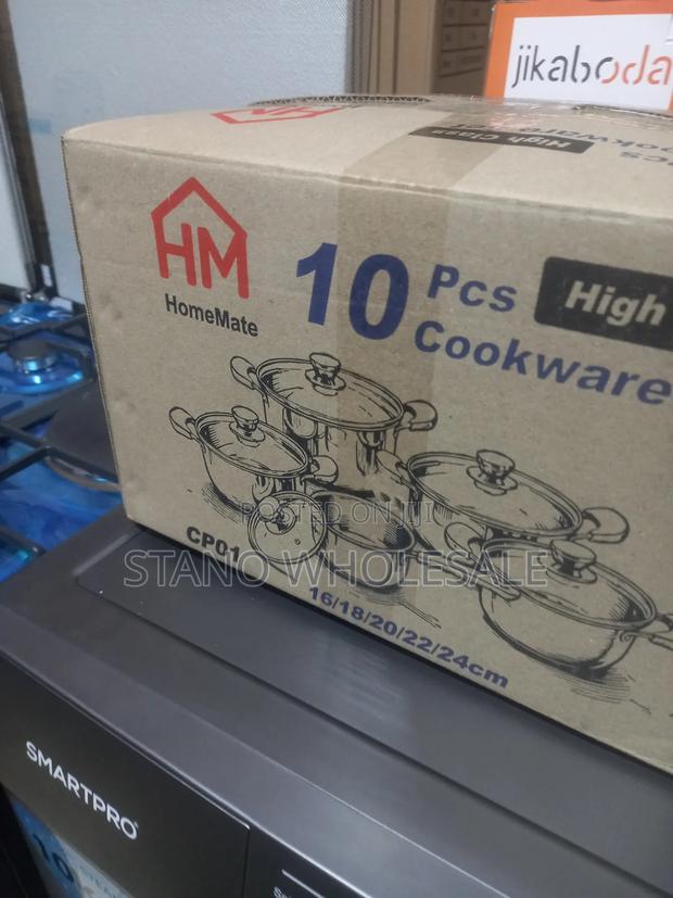 Electromate 10pcs Cookware - main view