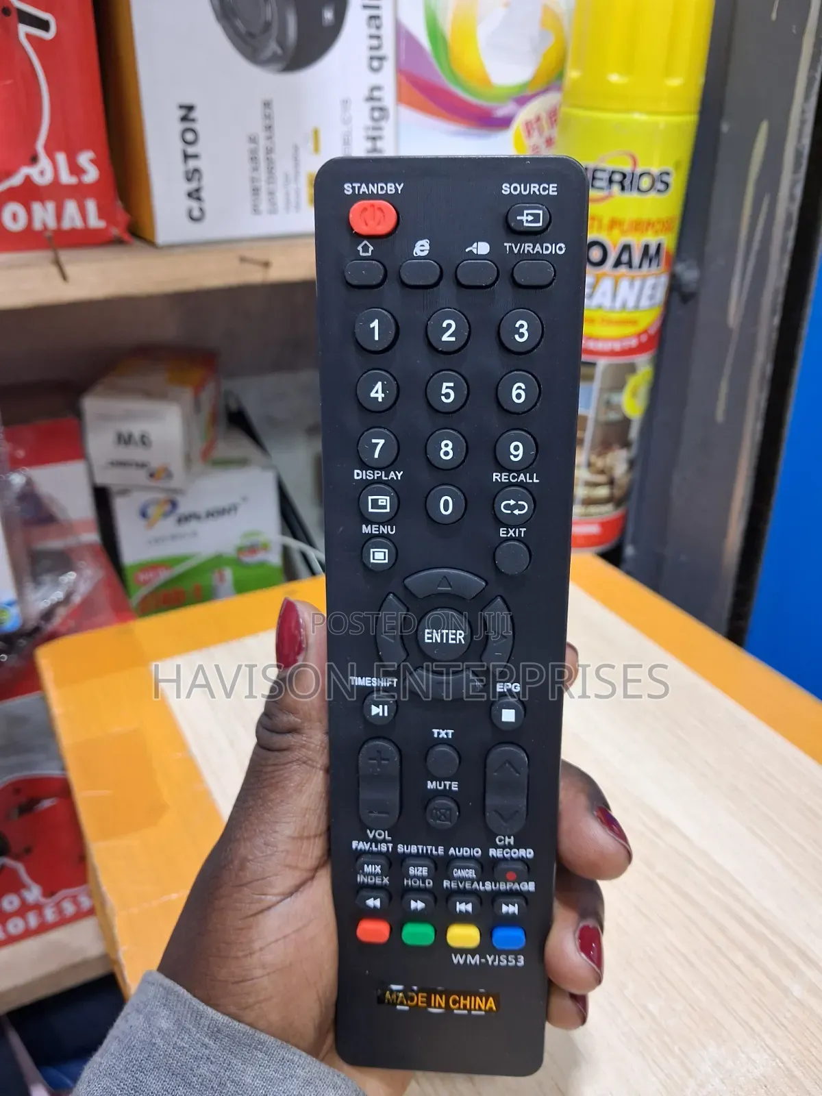 Jpe TV Remote