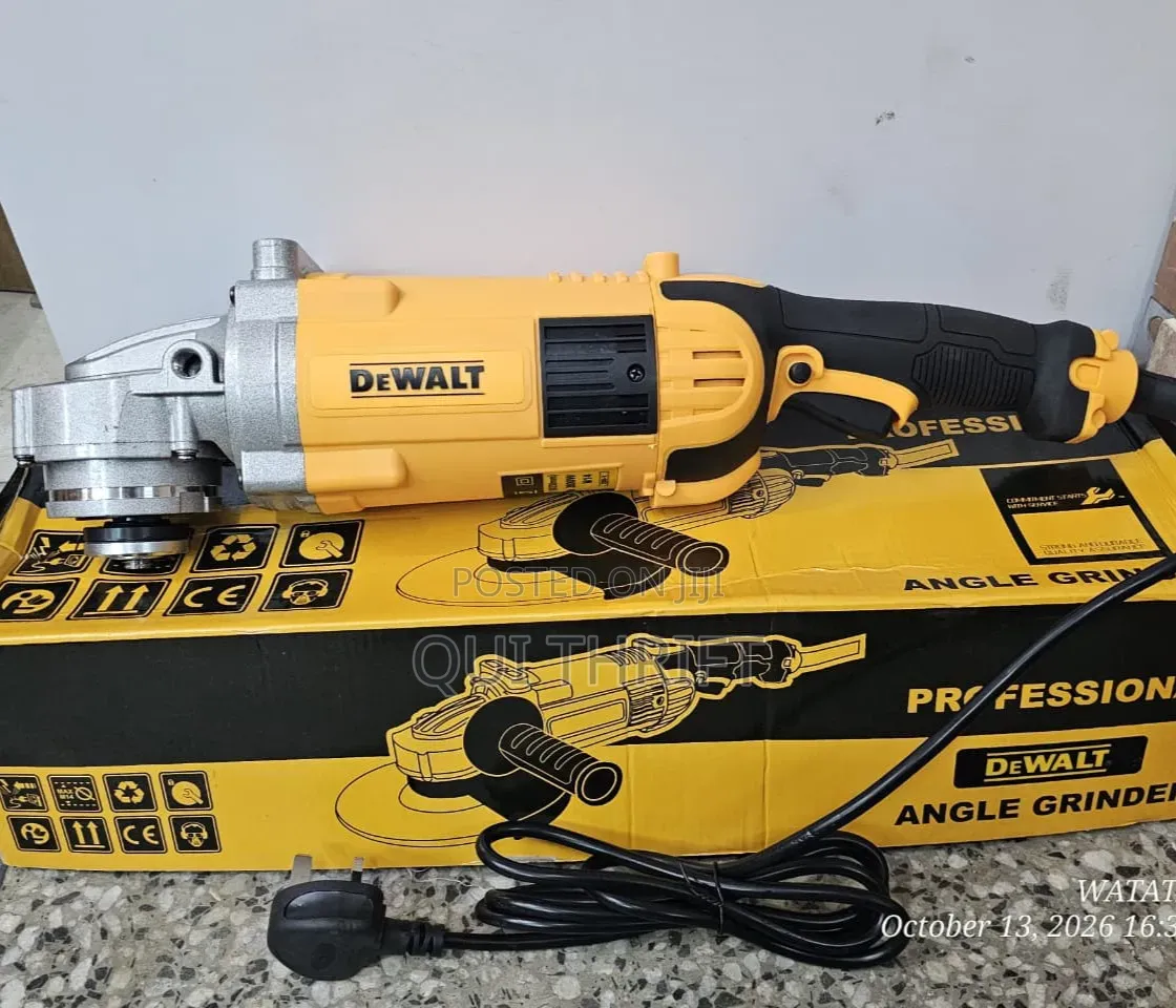 9" Dewalt Grinder/Electric Angle Grinder Machine