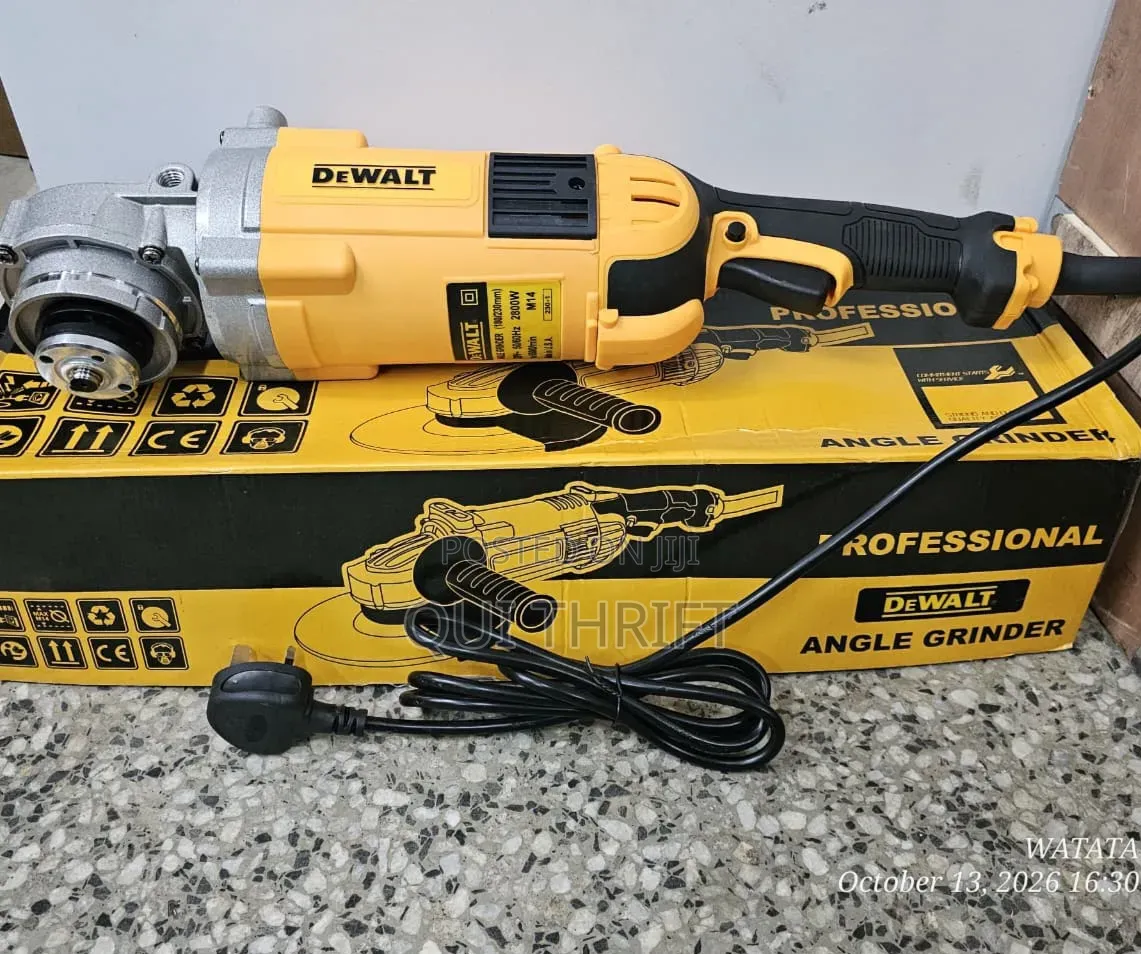 9" Dewalt Grinder/Electric Angle Grinder Machine